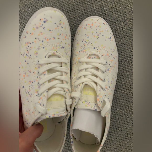 Keds Breezie Confetti Canvas Sneakers White Multi 9 Women New in Box WF65867 - Picture 15 of 16